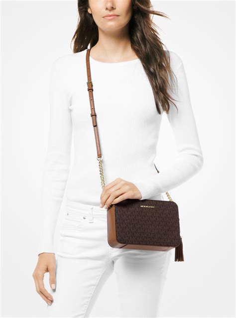 michael kors ginny bag|Ginny Medium Logo Crossbody Bag .